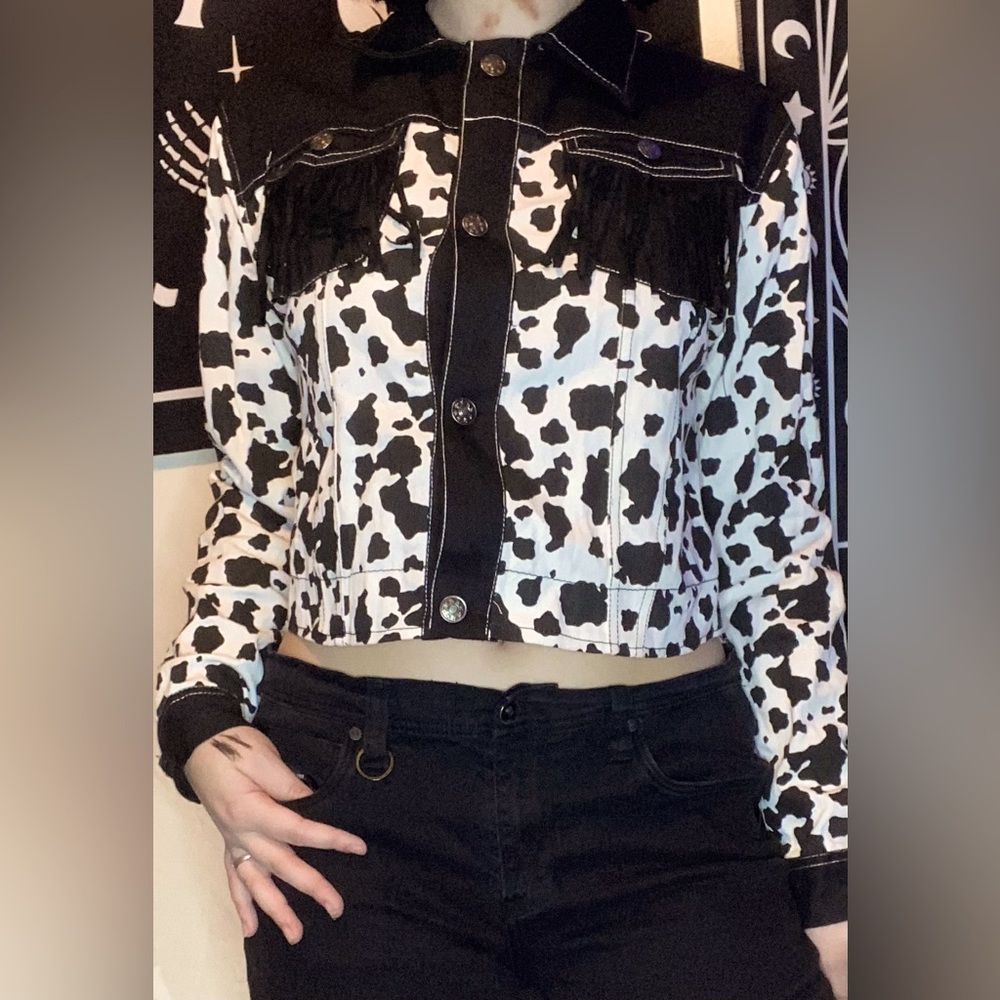 Used Large cowgirl jacket by Spirt Halloween